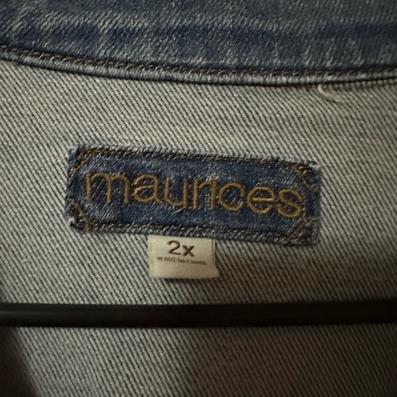 New Maurice’s Women’s 2X denim jacket - Picture 3 of 3
